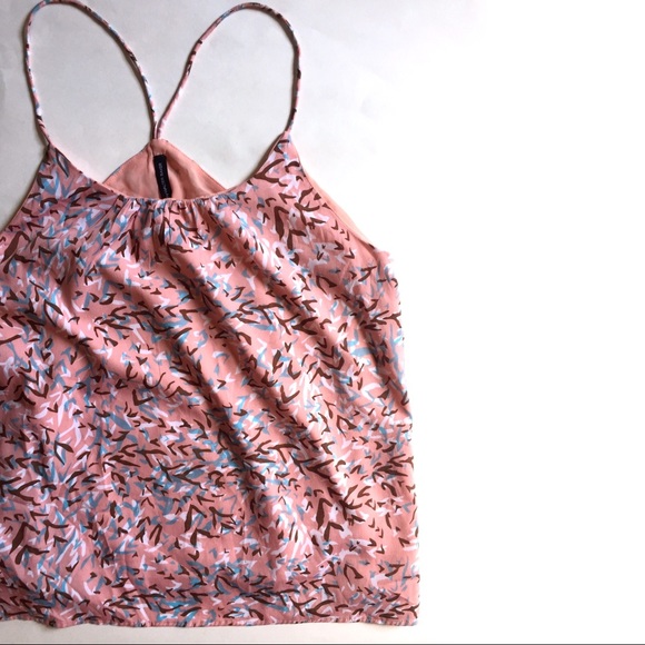 W118 Walter Baker Pink Printed Tank - Picture 2 of 5